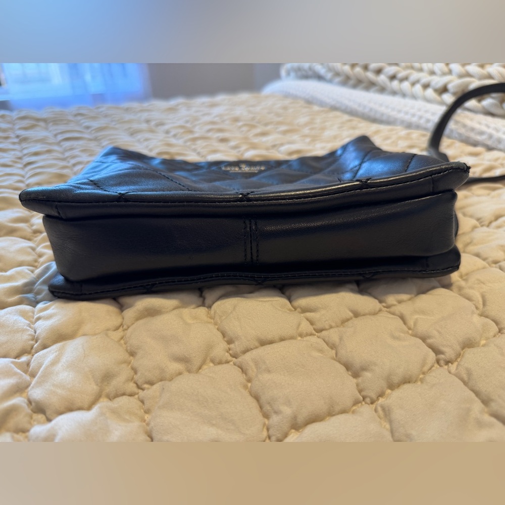 KATE SPADE Quilted Black Leather Crossbody Bag - Picture 8 of 11